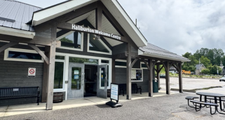 haliburton welcome centre building